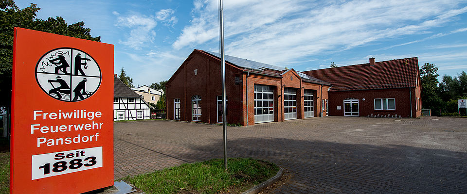 Das Feuerwehrhaus Pansdorf